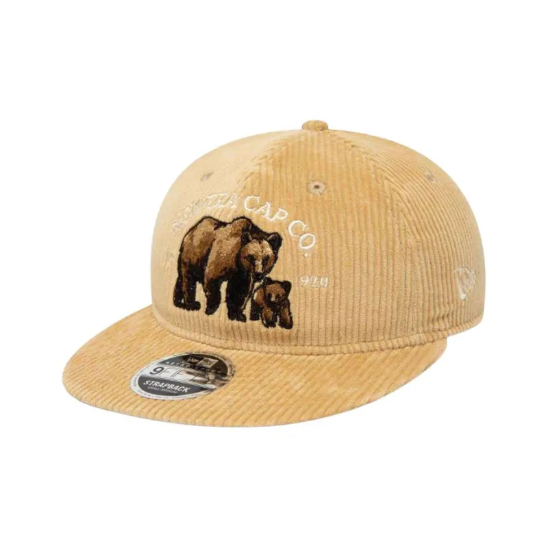 New Era Woolen Baseball Caps Unisex Brown-0