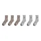 6 Pack (3 Light Coffee+Light Gray)