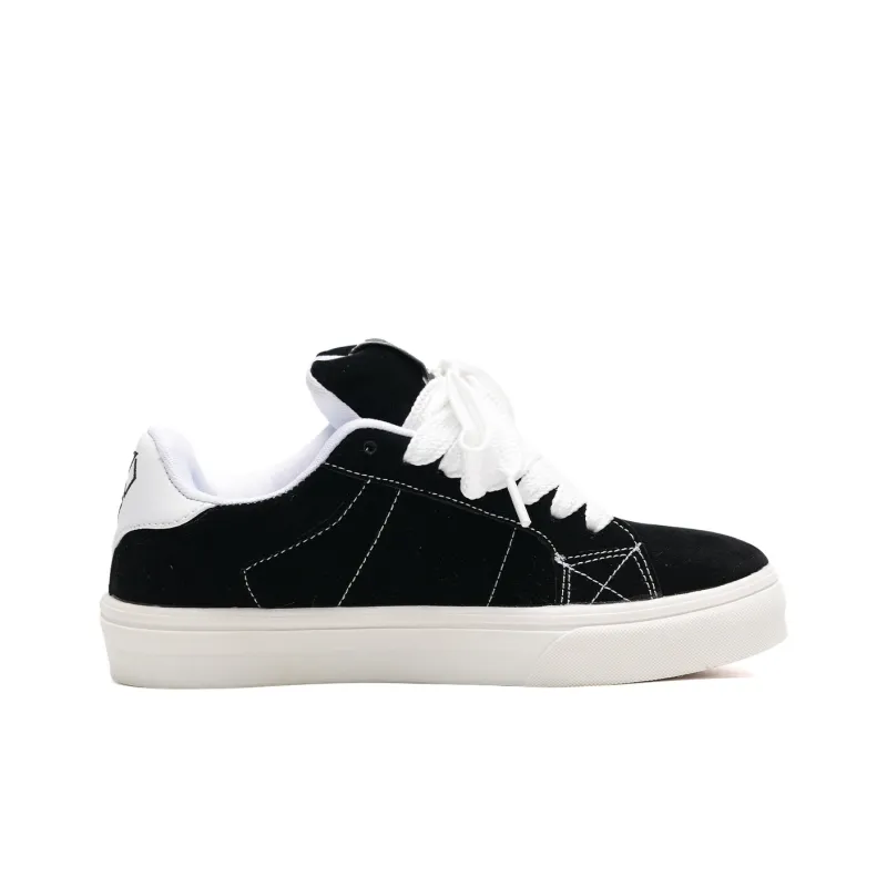 7 SEVFUN Wear resistant And Lightweight Low Top Skateboard Shoes Unisex Black-24