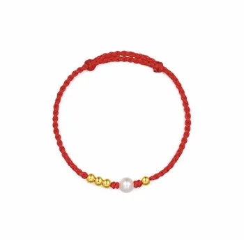 KING TAI SANG Gold Bracelet Unisex
