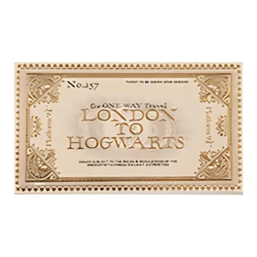 Universal Studios Harry Potter Character Ticket Hogwarts Express Commemorative Ticket Laser Tickets