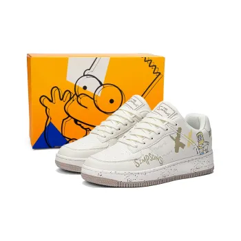 The Simpsons Cushioning Abrasion Resistant Breathable Low Top Skateboard Shoes Unisex