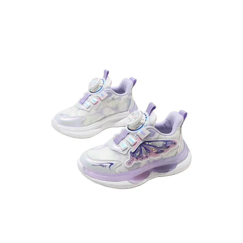 ABC KIDS Slip Resistant Anti Kick Cushioning Rebound Quick Dry Lightweight Cushioning Kids Lifestyle Shoes Purple Kids'-3