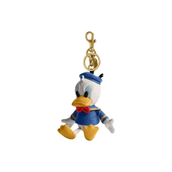 COACH Leather Keychains Unisex Multicolor