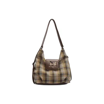 GOX Woolen Shoulder Bag Regular Women's Bowen Dog/Black Cat
