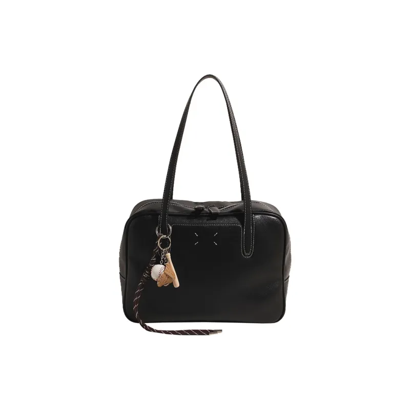 JIANMU PU Shoulder Bag, Crossbody Bag, Handbag Women's Black/Coffee/Brown/Red-0