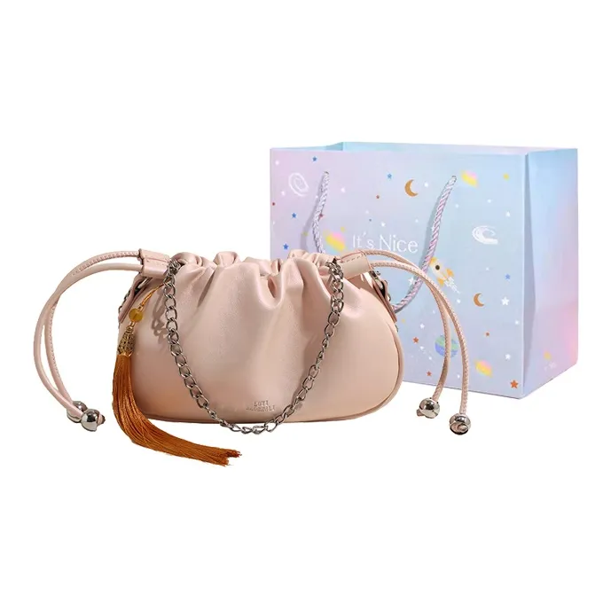 GOX PU Crossbody Bag, Shoulder Bag Women's Silver/Black/Pearl Pink/Glossy Silver-18