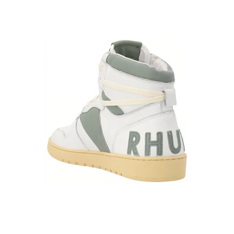 RHUDE Rhecess Hi Leather Sneakers-3