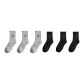 6 Pack (3 Light Gray+3 Black)