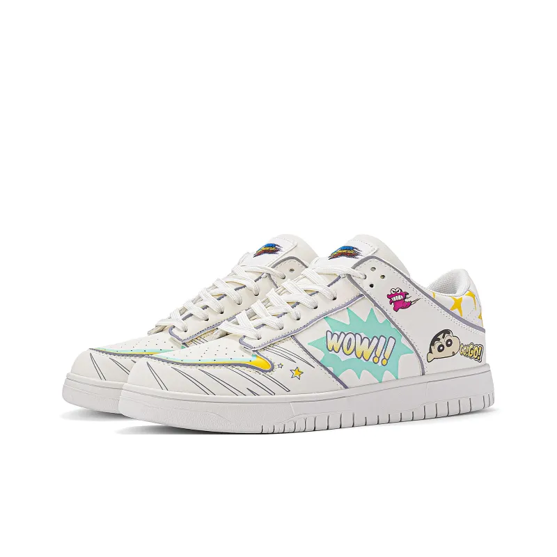 Crayon Shinchan Low Top Skateboard Shoes Gift Box Set-14