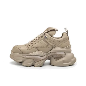 NAUTICA Cushioning, Waterproof, Height Increasing Mid Top Chunky Sneakers Women's Khaki