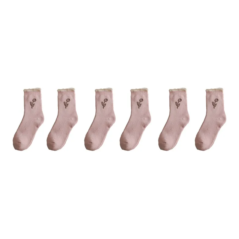 Cotton Gene Mid Calf Socks Women's Combo Set-31