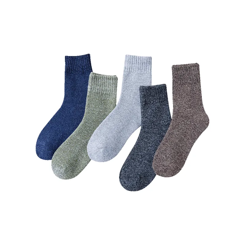 Cotton Gene Mid Calf Socks Men's Combo Set-6