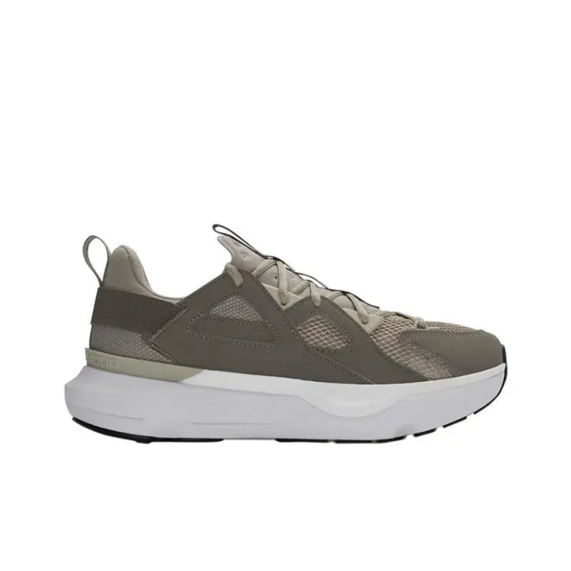 Under Armour Anti Slip Wear Resistant Low Top Casual Shoes Unisex Taupe-1