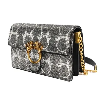 CHRISBELLA PU Shoulder Bag Regular Women's Black