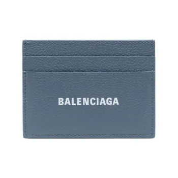 Balenciaga Logo Printed Cash Card Holder