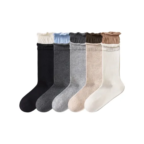 Temooues Mid Calf Socks Women's 4 Pack