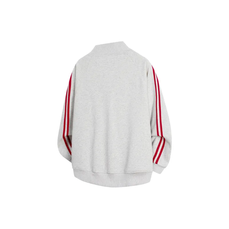 Warrior Huichao Open-Ended Smile Collection Baseball Jacket Unisex-1