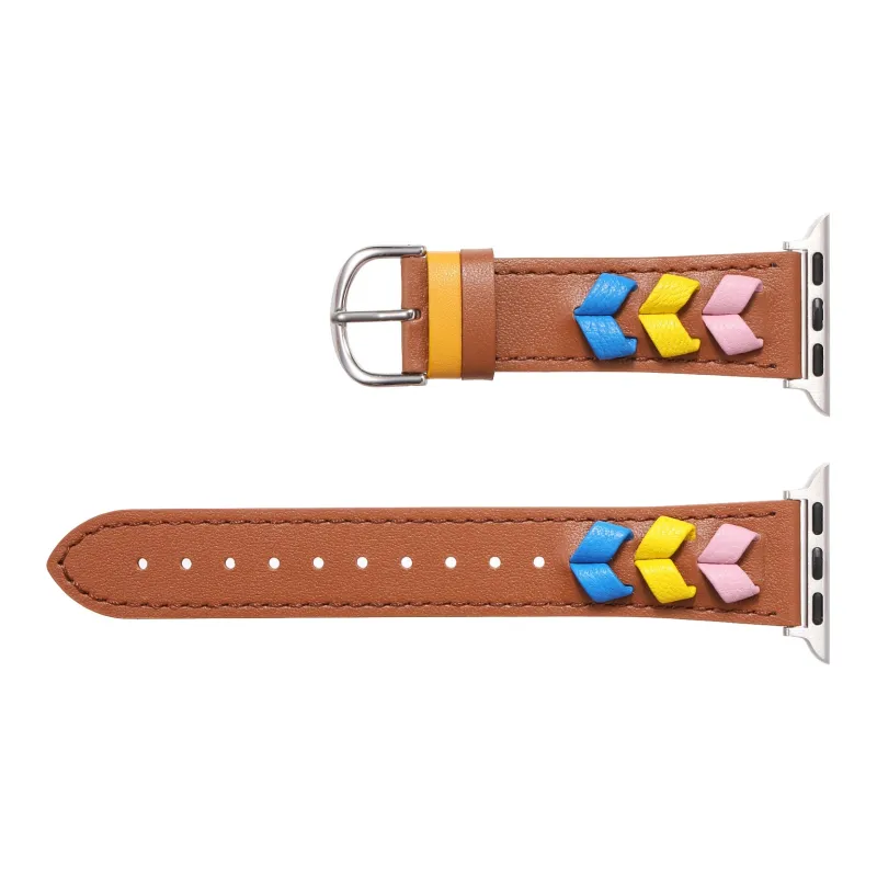 NCFCK Watch Band Apple Compatibility Leather-1