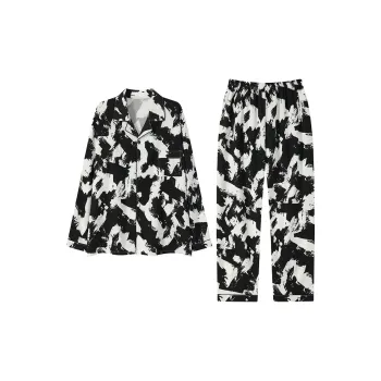 CAIHENGTONG Pajama Set Men's Abstract Artistic