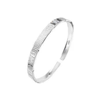 CUTE DAME S999 Bangles Women's Silver