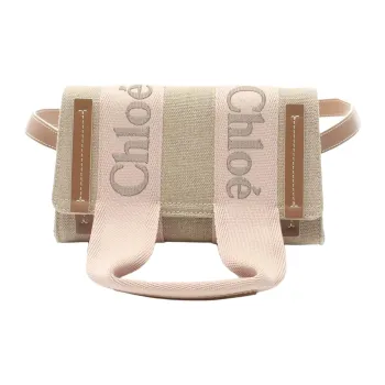 Chloe Leather Crossbody Bag, Shoulder Bag Women's Pink