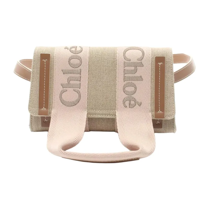Chloe Leather Crossbody Bag, Shoulder Bag Women's Pink-0