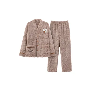 MADALLO Pajama Set Unisex Khaki