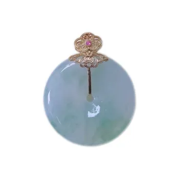 PUPAN Ice Glutinous Jadeite Pendants Women's