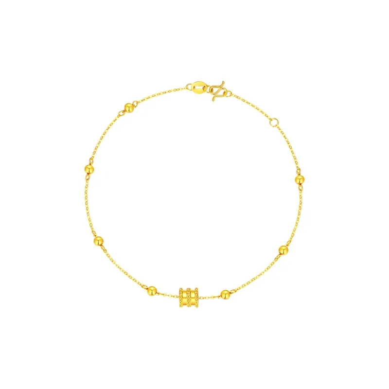Lao Feng Xiang Gold Bracelet Women's-0