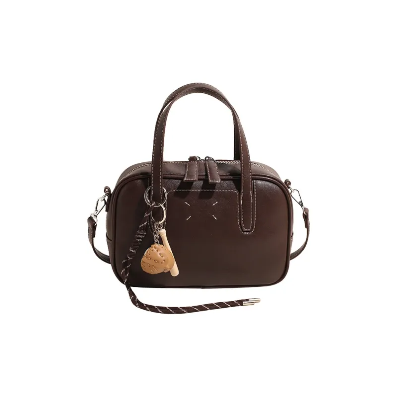 JIANMU PU Shoulder Bag, Crossbody Bag, Handbag Women's Black/Coffee/Brown/Red-3