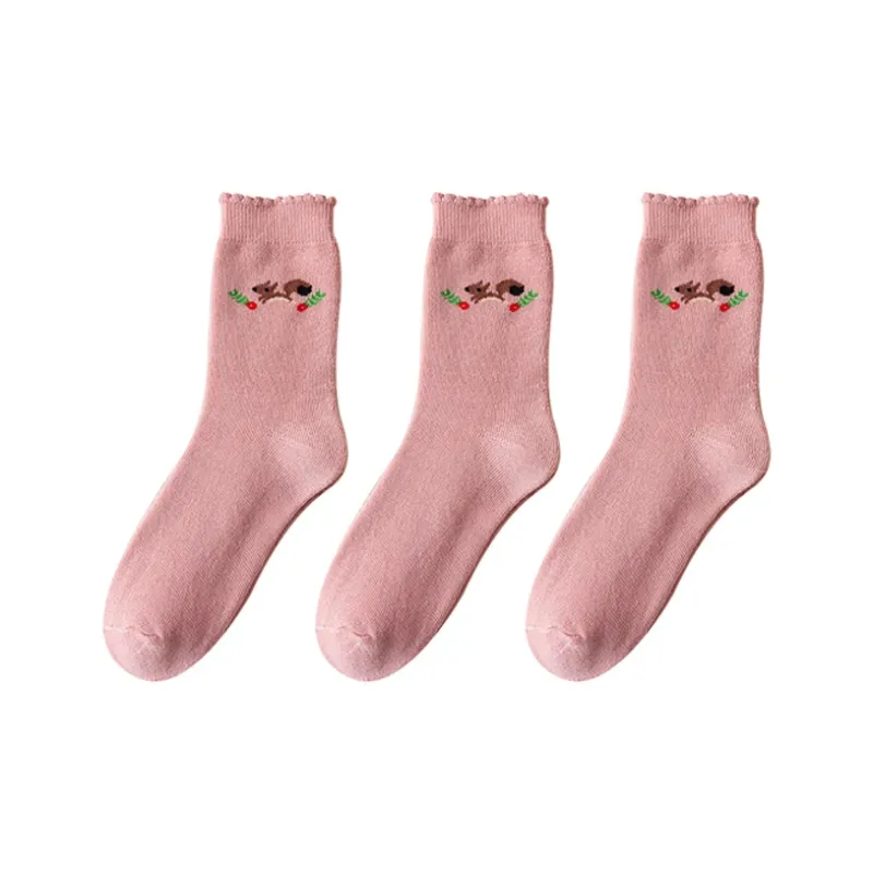 Cotton Gene Mid Calf Socks Women's Combo Set-15