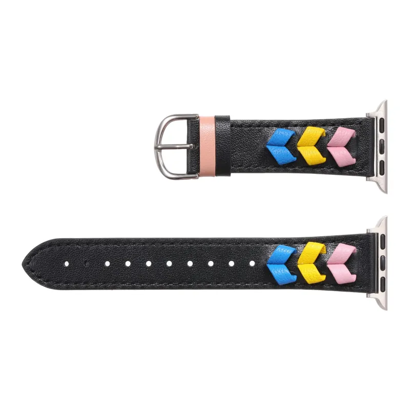 NCFCK Watch Band Apple Compatibility Leather-10