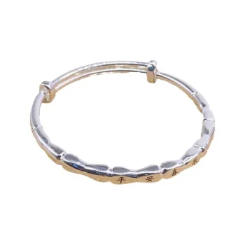 Stone Edge Poly 999 Fine Silver Sterling Silver Bracelets Kids'