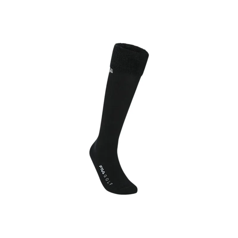 FILA Golf Series Knee High Socks Women's 1 Pack Pitch Black-1