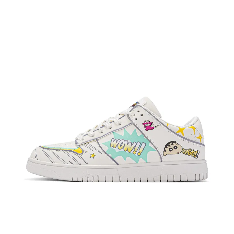 Crayon Shinchan Low Top Skateboard Shoes Gift Box Set-13