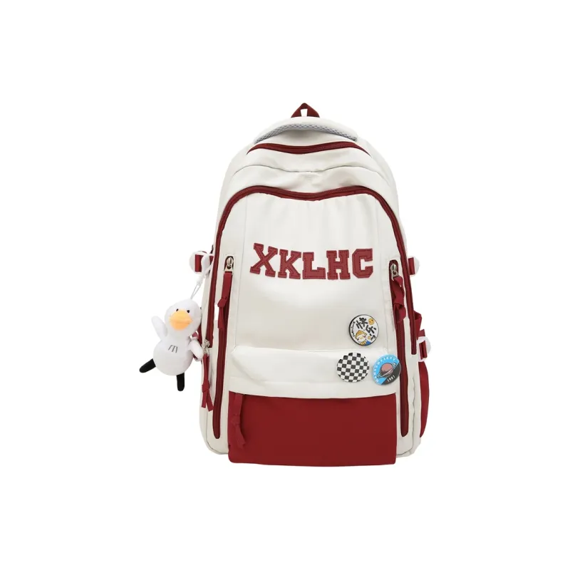 BRABOSTON Nylon Backpack Unisex Black/Khaki/Blue/Red/Green-4