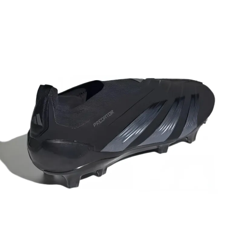 Adidas Predator 24 Elite Laceless Fg Core Black Carbon-3