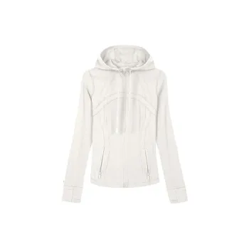 Lululemon DefineNulu™ Jackets Coats Women's Bone White/BONE Comes With Necklace