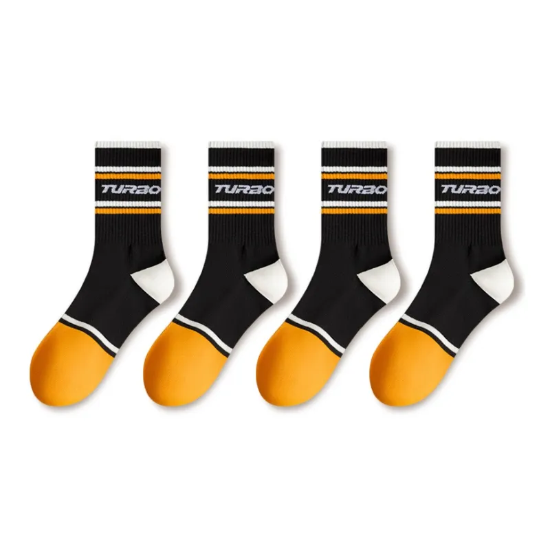 JIAZINI Running Socks Men's 4 Pack-6
