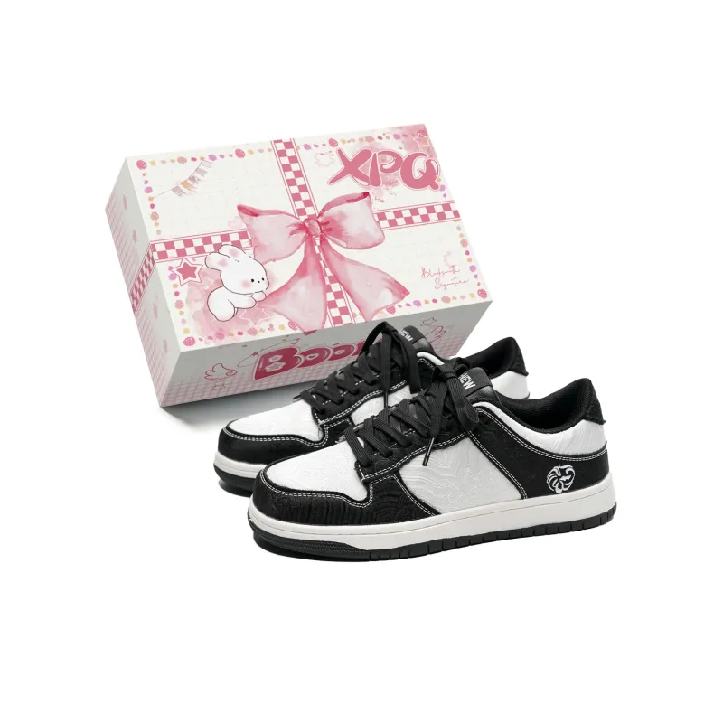 XPQ Durable Lightweight And Breathable Low-Top Skateboard Shoes Unisex-11