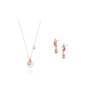 BLANK IN BLANK Zircon Necklaces Women's Birthday