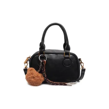 Morellybear PU Handbag Shoulder Bag Crossbody Bag Regular Women's Black/Ecru/Brown/Coffee