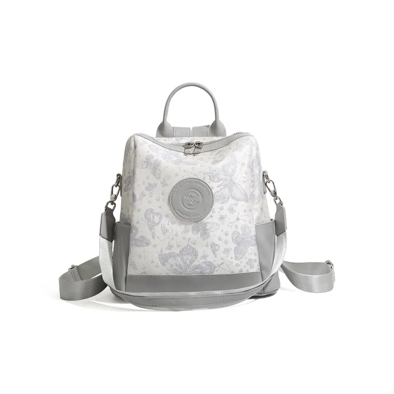 Pivsnu Synthetic Leather Handbag Women's Gray-0
