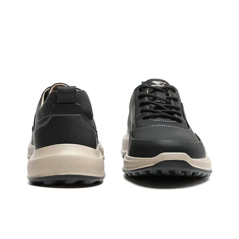 SEPTWOLVES Low Top Casual Shoes Men's Black HD-3