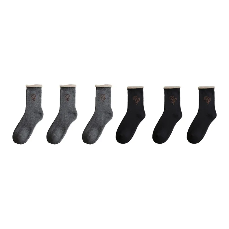 Cotton Gene Mid Calf Socks Women's Combo Set-29