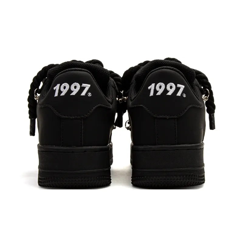 1997K Anti Slip And Wear Resistant Height Increasing Low Top Skateboard Shoes Unisex-3