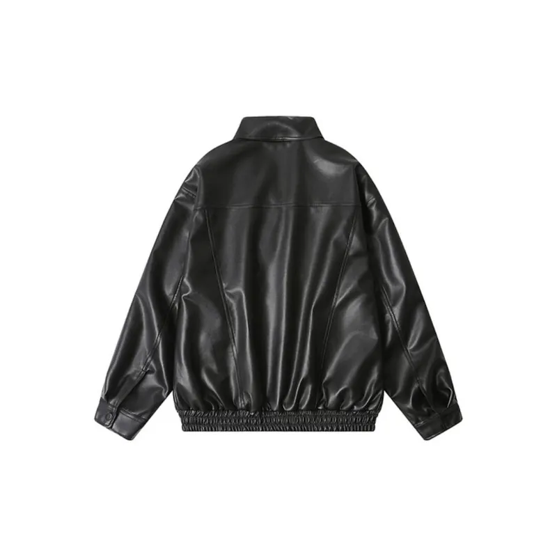 DanerWang Leather Jacket Unisex-1