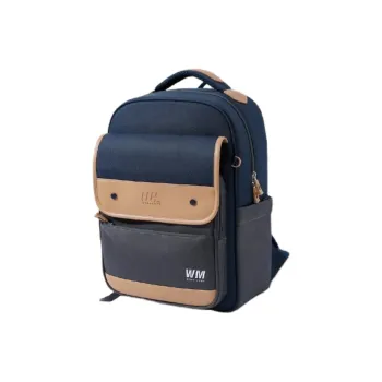 Worm's Home High Density Polyester Backpack Large Size Women's Oxford Blue
