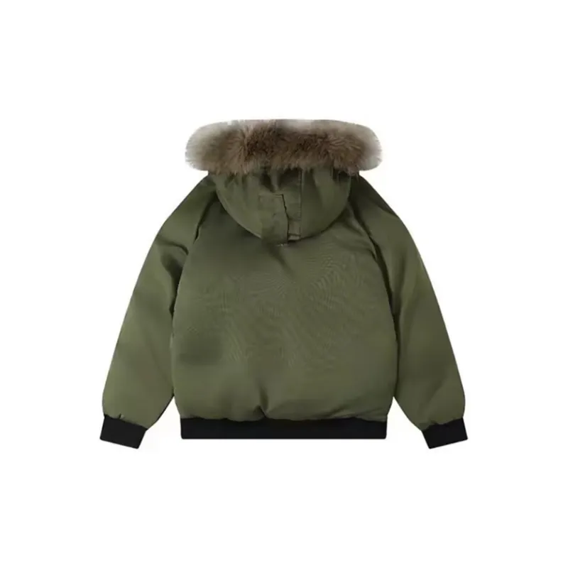 Flowers In Water Puffer Jacket Women's-0